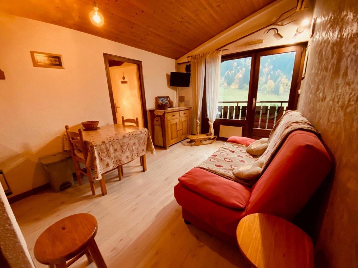 Appartement Cosy 4 Pers. Avec Balcon Et Vue A La Clusaz - Fr-1-459-218 Esterno foto